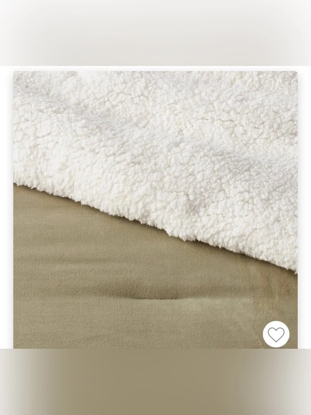 Threshold Faux Shearling Comforter Set